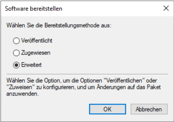 mailSAFE Software bereitstellen