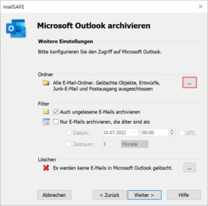 Outlook archivieren